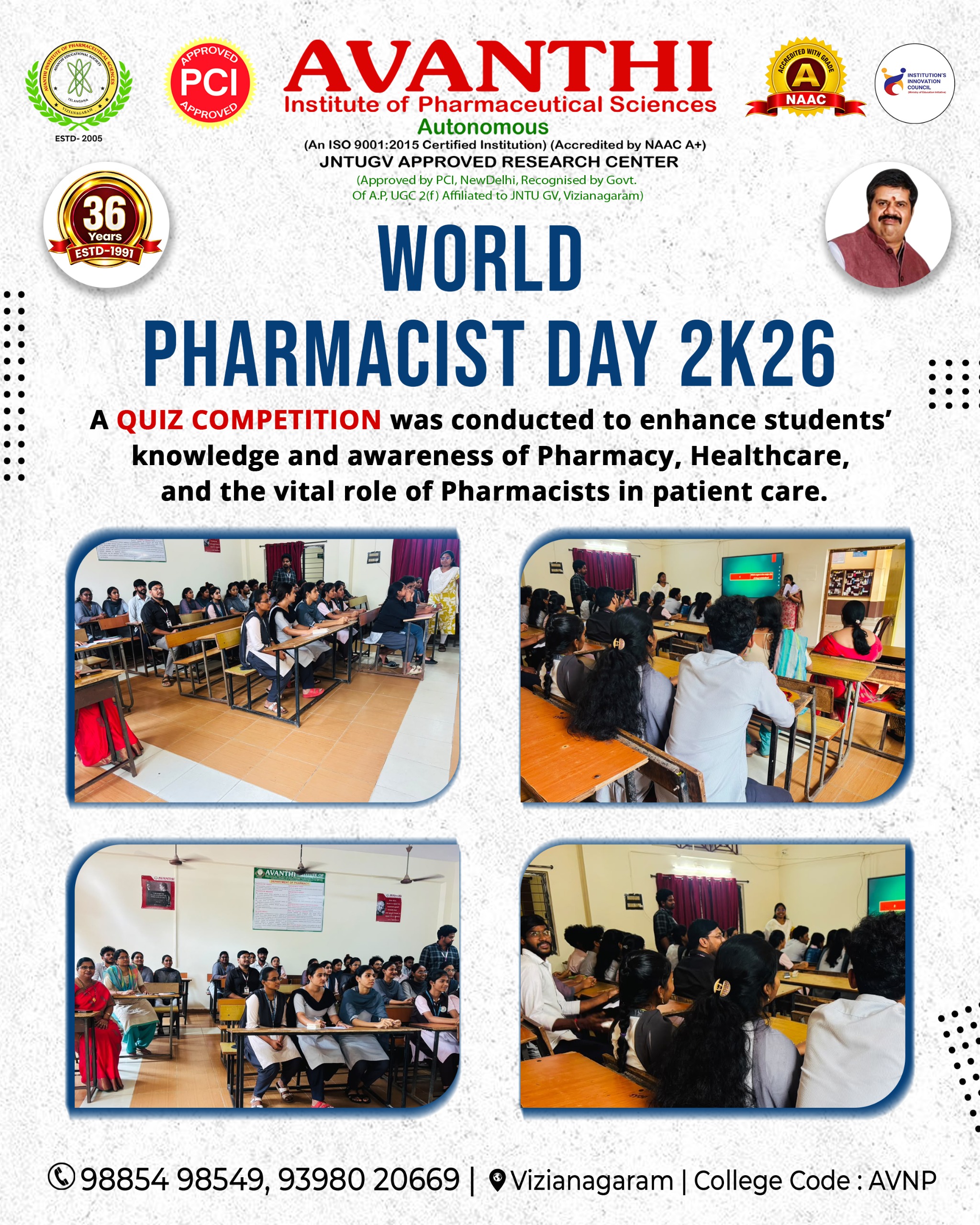 World Pharmacists Day Celebrations 2K26